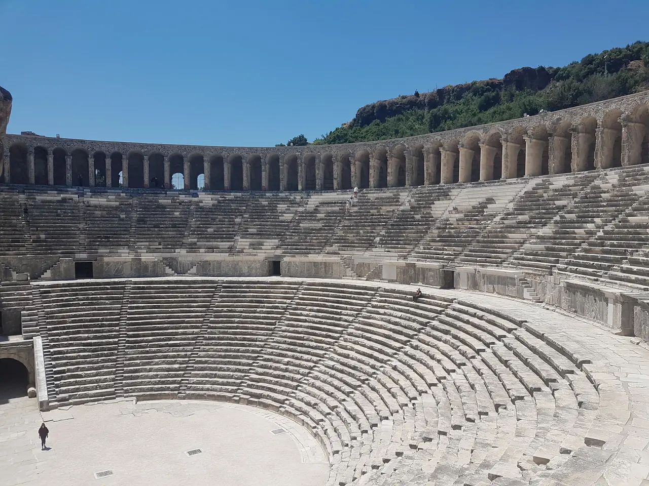 The Roman theatre of Aspendos